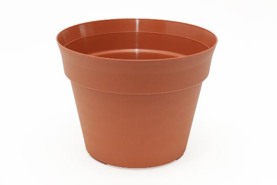 MÛANYAG CSERÉP VÖRÖS 22CM