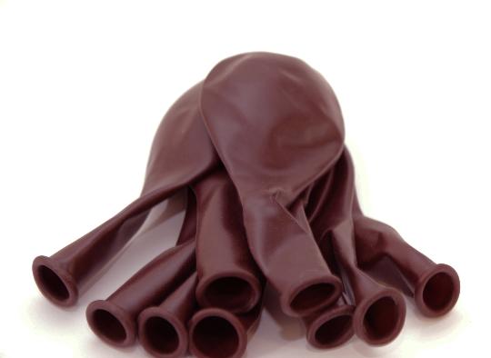 LÉGGÖMB 90MM (10DB) BORDÓ 47