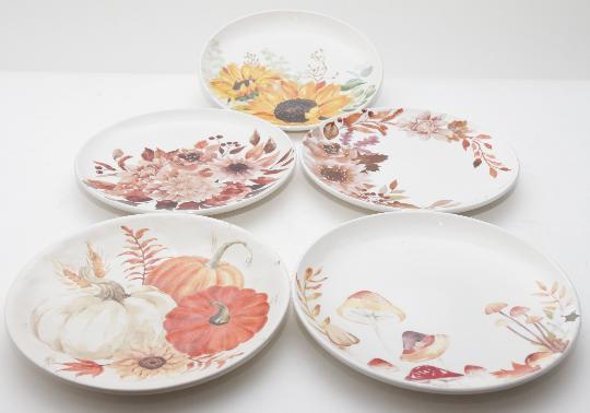 ŐSZI KERÁMIA TÁNYÉR 22CM ES08796