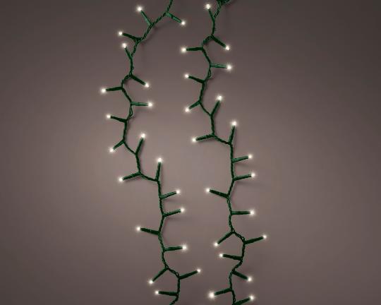KARÁCSONYI ÉGŐSOR 350 LEDES MELEG FEHÉR GREEN WIRE 495345