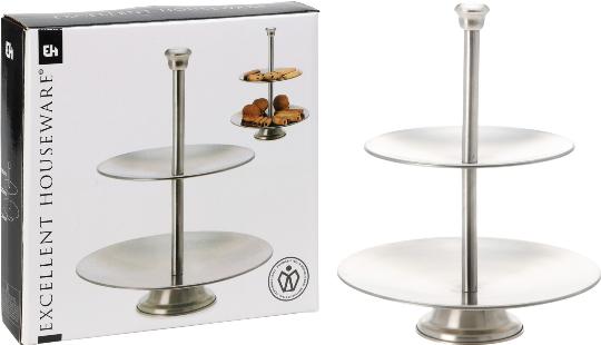 FÉM SÜTEMÉNYTARTÓ 26CM 2RÉSZES 029842