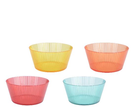 MÛANYAG MÜZLIS TÁL SZETT X4 874590