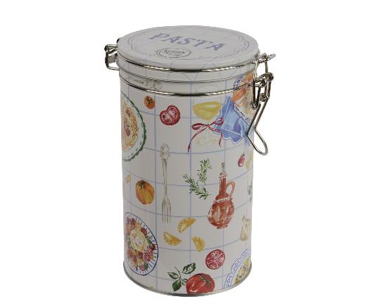 FÉM TÁROLÓ DOBOZ 9,5X17CM PASTA FELÍRATTAL 873689