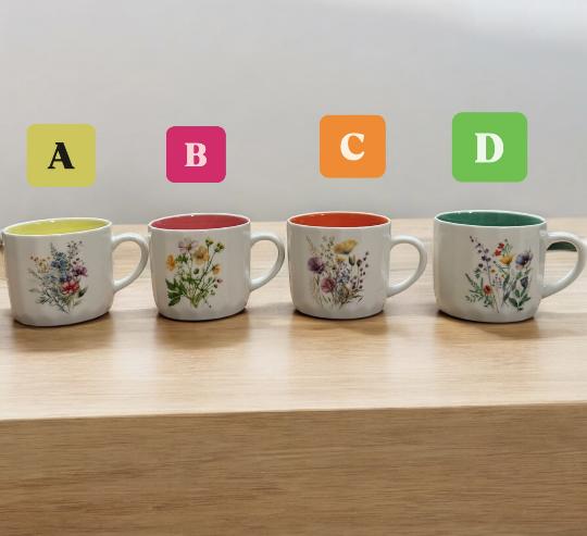 KERÁMIA BÖGRE VIRÁGOS MIX ES10682