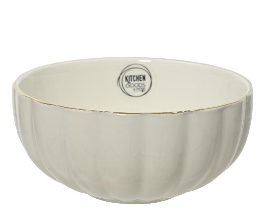 PORCELÁN MÛZLIS TÁL 15CM WHITE GOLD607317
