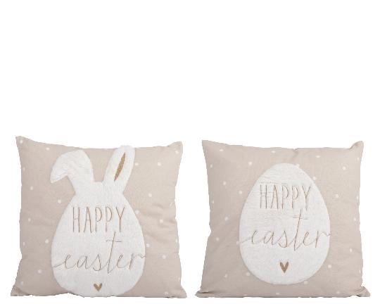 HÚSVÉTI PÁRNA 45X45CM NATURAL 874025