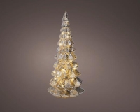 KARÁCSONYI LEDES FENYÕ WHITE GOLD 35CM ELEMES 489484