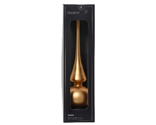 KARÁCSONYI CSÚCSDÍSZ 26CM CARAMEL BROWN 116289