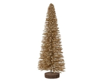 KARÁCSONYI FENYÕ 81CM GLITTERES GOLD 537432
