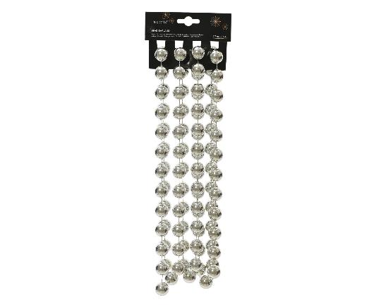 KARÁCSONYI GIRLAND 2CMX2,7M SILVER 001710