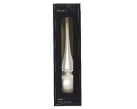 KARÁCSONYI CSUCS DISZ 26CM ÜVEG WINTER WHITE  MATT 113099
