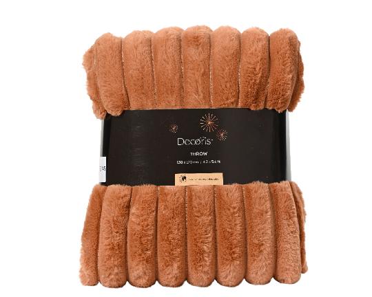 DEKOR PLÉD 170X130CM ORANGE 729145