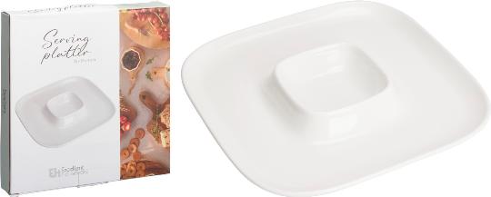 PORCELÁN KÍNÁLÓ 26X26CM 503177