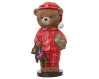 KARÁCSONYI POLY MACI ÁLLÓ 35CM RED 398609