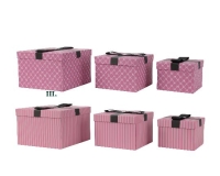 DISZDOBOZ 24X24CM MASNIS PINK 522939