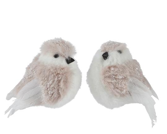 KARÁCSONYI MADÁR CSIPESZES PEACH PEARL 724176