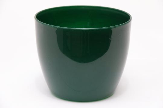 MÛANYAG ORCHYDEA KASPÓ 18CM FENYŐZÖLD