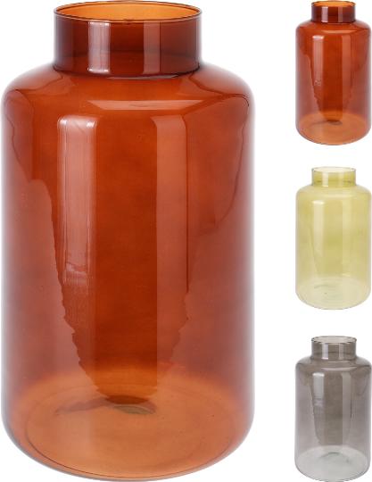 ÜVEG VÁZA 14CMX20CM D83000110