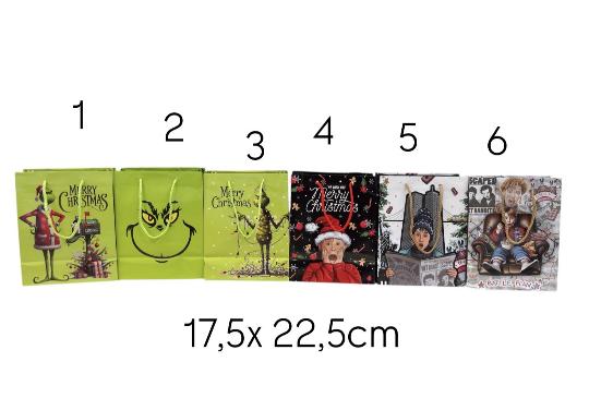 DÍSZTASAK 17,5X22,5CM GRINCS/KEVIN