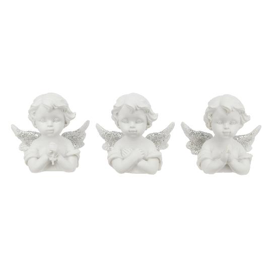 POLY ANGYAL IMÁDKOZÓ, KÖNYÖKLŐ 6CM DD65676