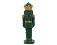 KARÁCSONYI DIÓTÖRŐ 39,20CM VELVET ÁLLÓ GREEN 704586