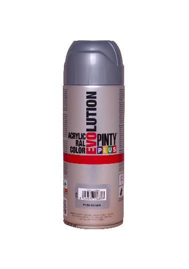 SPRAY PINTY PLUS AKRIL SILVER P150 400ML (278)