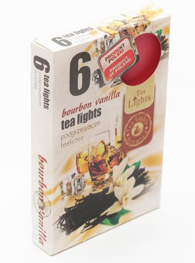 MÉCSES TEA ILLATOS X6 BOURBON VANILLA