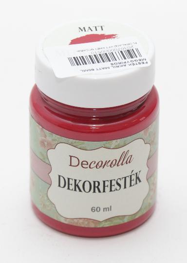 FESTÉK AKRIL MATT 60ML MEGGYPIROS