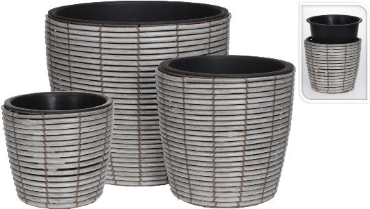 KOSÁR KEREK KASPÓ+BETÉT MAGAS 071992 II.