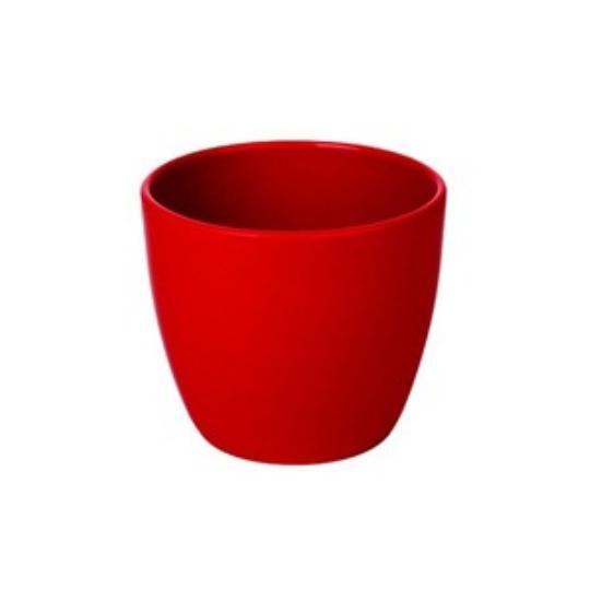 KERÁMIA KASPÓ 15CM 909/15 PIROS-304