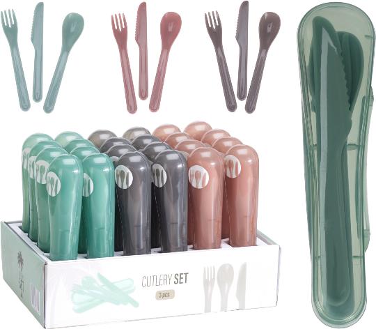 MÛANYAG EVŐESZKÖZ KÉSZLET X3 523934