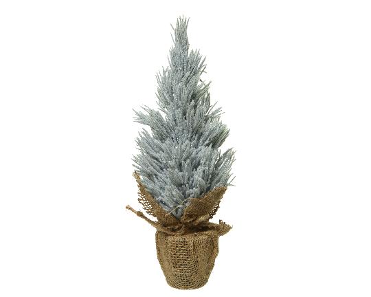 KARÁCSONYI MÛFENYŐ JUTAZSÁKBAN 30CM 680113