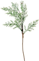 KARÁCSONYI FENYŐÁG FEHÉR BOGYÓS 36CM 548096