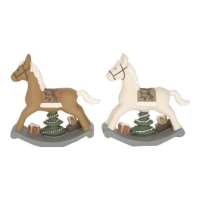 KARÁCSONYI HINTALÓ FENYŐVEL, AJÁNDÉKKAL 11CM DD68422