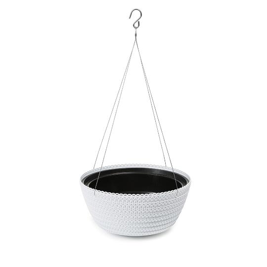 MÛANYAG TÁL JERSEY AKASZTÓS 24CM FEHÉR