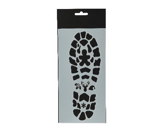 KARÁCSONYI STENCIL TALP 729197