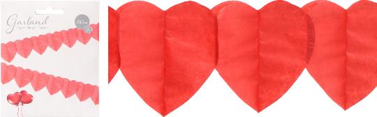 SZÍV GIRLAND 150CM X2 150160