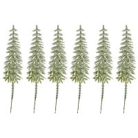 KARÁCSONYI BETÛZŐ MÛANYAG GLITTERES 28CM V.ZÖLD X6 DD69772