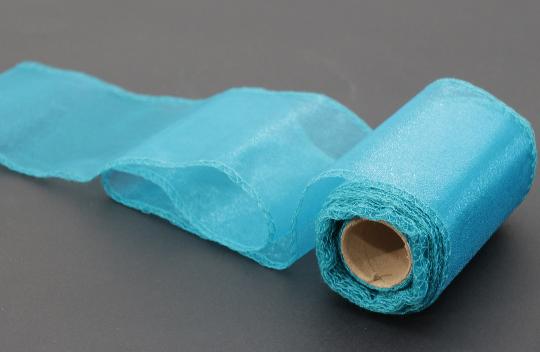 DEKOR ANYAG ORGANZA 11CMX10M 031-TÜRKIZ