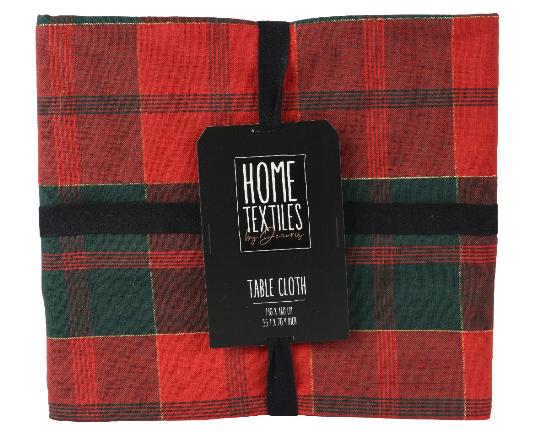 KARÁCSONYI TERÍTŐ 140X180CM SKÓT KOCKÁS 669494