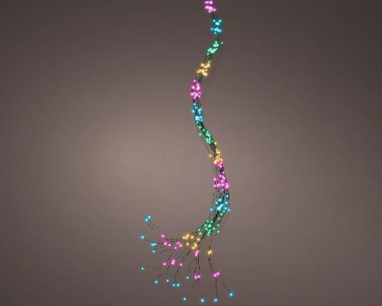 KARÁCSONYI ÉGŐSOR 672 LEDES MICRO MULTI GREEN WIRE