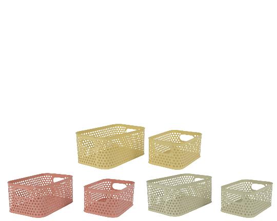 FÉM KOSÁR TÉGLALAP 19X29CM II. 833893