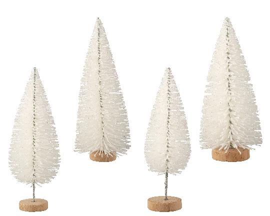 KARÁCSONYI MÛFENYŐ 15,5CM X4 WHITE 488396