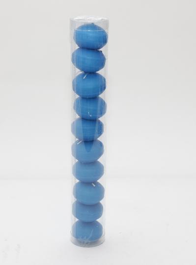 GYERTYA ÚSZÓ X10 TEAL KÉK