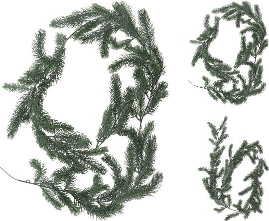 KARÁCSONYI MÛFENYŐ GIRLAND 180CM MIX 509173