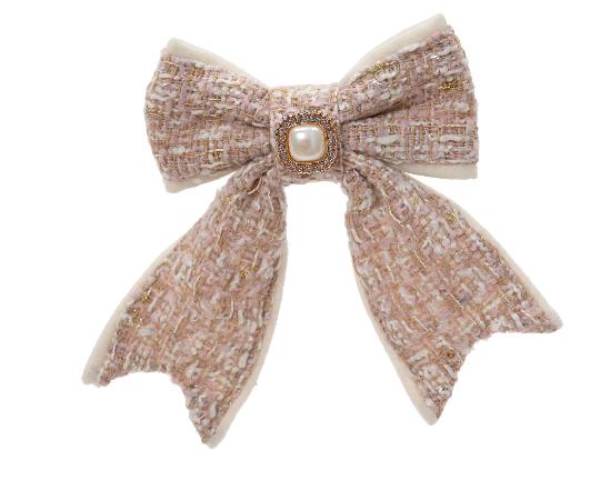 KARÁCSONYI MASNI PINK CSIPESZES 11CM 512169