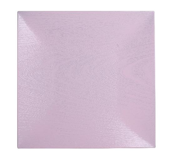 MÛANYAG TÁL NÉGYZET EREZETT 30X30CM RÓZSASZÍN 671859