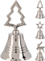 KARÁCSONYI CSENGŐ 10CM NIKKEL MIX 501452
