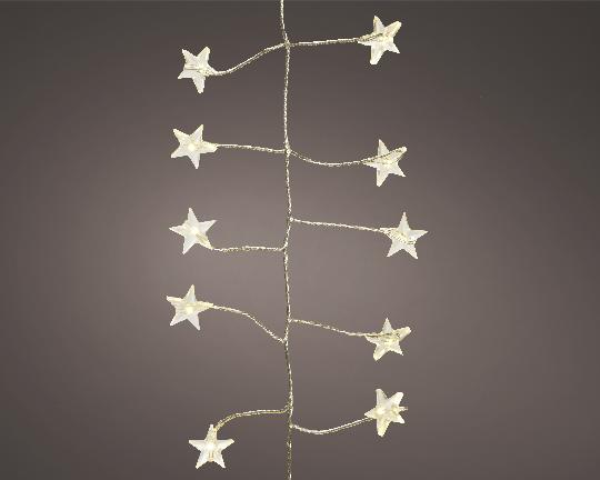 KARÁCSONYI ÉGŐSOR 100LED SILVER/WARM WHITE 485742