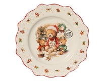 KARÁCSONYI KERÁMIA TÁNYÉR 21CM MACIS 601097